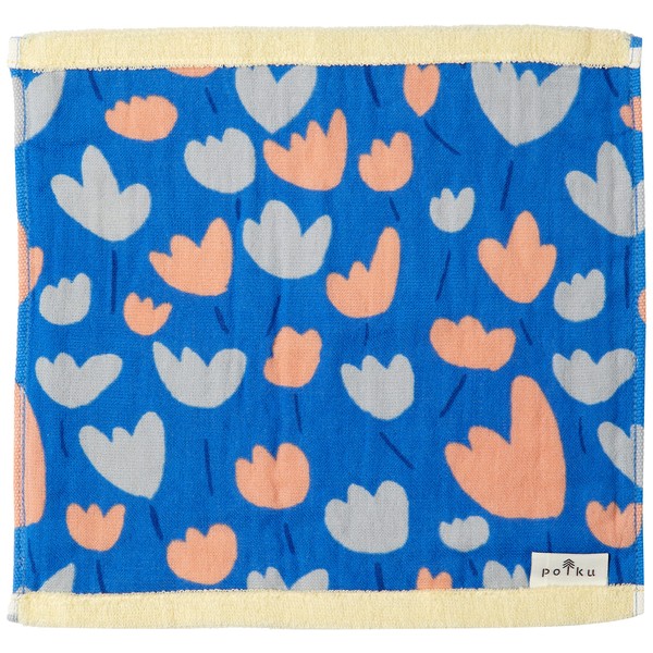 Marushin 0545000900 Polk Turpani Tulip Scandinavian Design Cute Gauze Cotton Carry Towel Mother's Day Birthday Present Gift