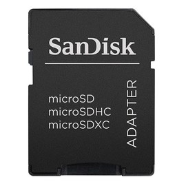 Sandisk MicroSD MicroSDHC to SD SDHC Adapter. Works with Memory Cards up to 32GB Capacity (Bulk Packaged).