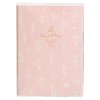 Kutsuwa Color Index Notebook, 2025 B6 Weekly Botanical Pink, 104SHB,