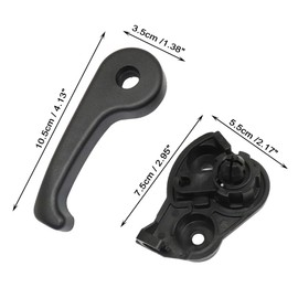 XQSMWF 81180-2B000 811802B000 Hood Latch Release Handle Base Assembly Compatible with Hyundai Veloster 2012-2017 Elantra 2011-2018 Santa Fe 2007-2022 Fit for Kia Optima 2011-2017 Sorento 2011-2015