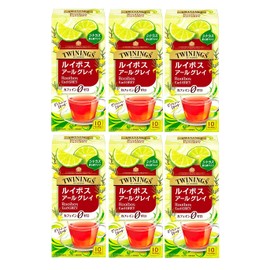 Twining Rooibos Earl Grey 10P x 6 Pieces