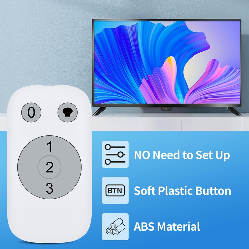 New Replacement Fan Remote Control Compatible with Hunter 99122 &