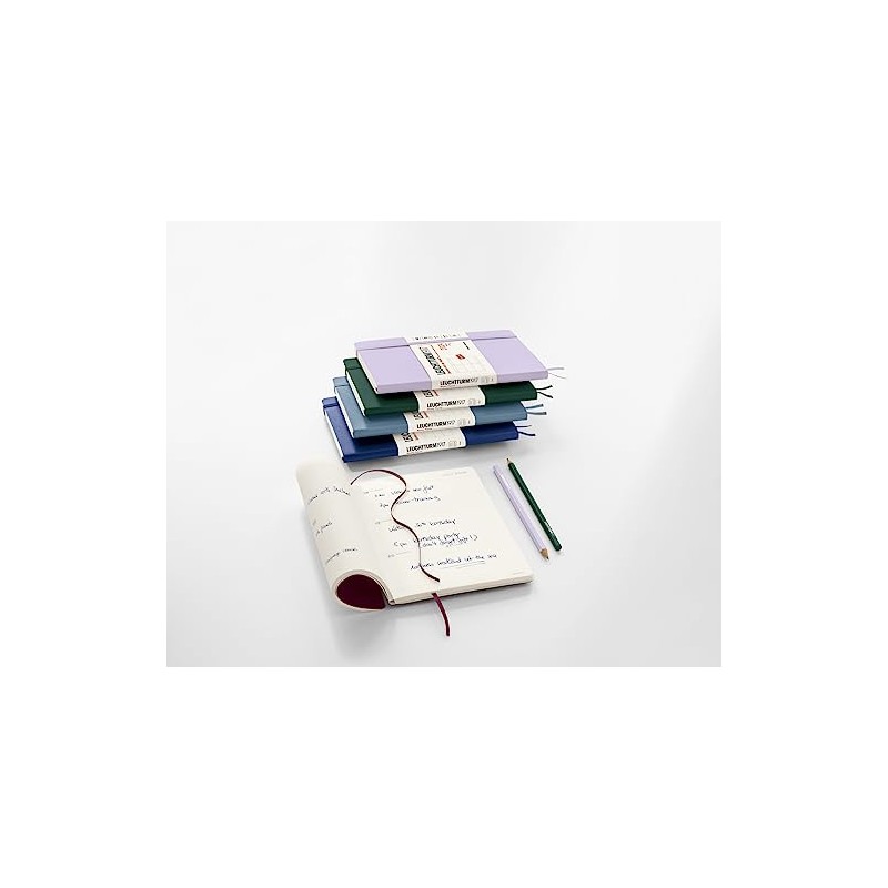 LEUCHTTURM1917 367658 Weekly Diary Softcover Medium (A5) 2024 12 Months