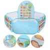 Children's 1.2m Basketball Pool Big Safe Foldable Blue Kids Indoor