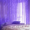 Lezonic Curtain String Light Waterproof, 3m×3m 300LED 8 Modes Remote