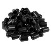 sourcing map 50pcs Rubber End Caps 11mm ID Vinyl Round