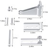 Storm Door Closer Bracket Kit, Screen Door Closer Replacement Part