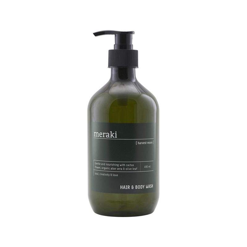 Meraki Harvest Moon Shampoo & Shower Gel, 490 ml