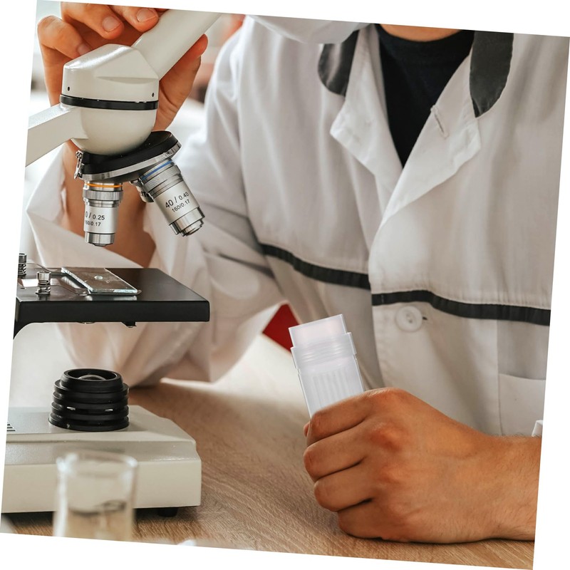 Healeved Covered Slide Staining Jar with Lid for Microscope Slides