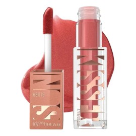 Maybelline SunKisser Blush Líquido, Brillo Natural como Besado por el Sol, Larga Duración hasta 12H y Fórmula con Vitamina E, Tono 06, City Sizzle, 4.