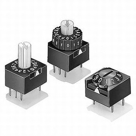 Omron Rotary Dip Switch Shaft Type 16 Position/Real Code A6A-16RS