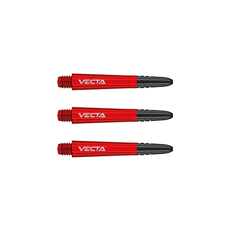 WINMAU Vecta Red Intermediate Dart Shafts (Shafts) - 1 Set