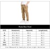 THWEI Cargo Pants for Men Casual Drawstring Joggers Cotton Work
