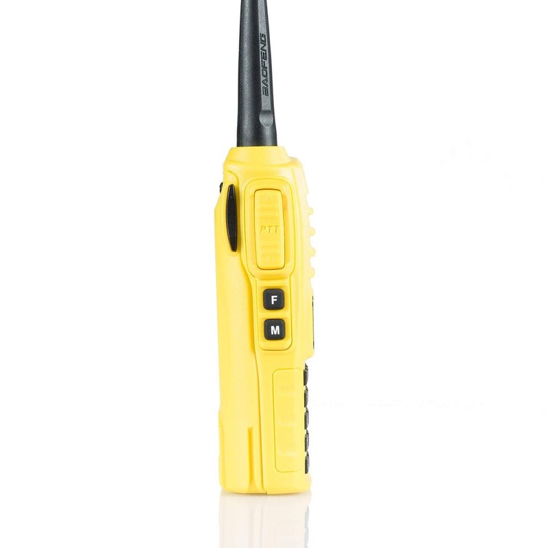 BaoFeng UV-82HP (Yellow) High Power Dual Band Radio: 136-174mhz (VHF)