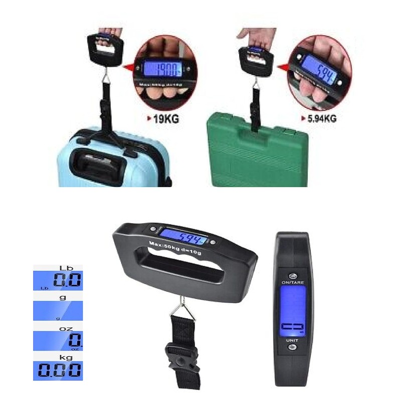 Gocob Luggage Scale Portable Digital Weight Scale for Travel Suitcase