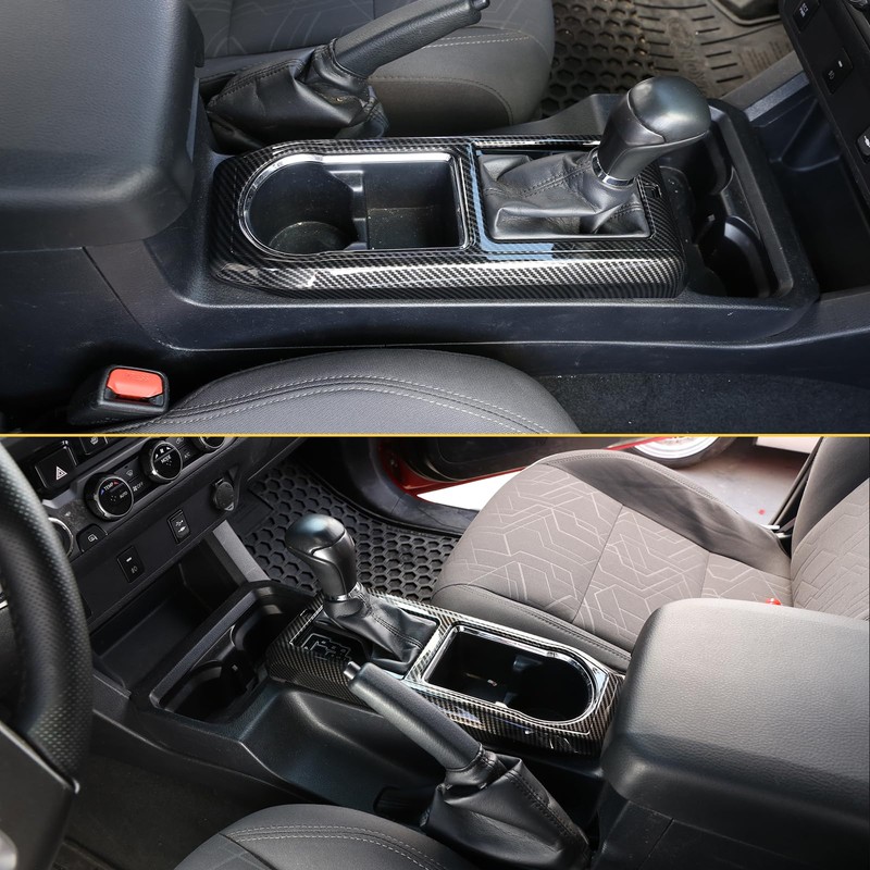 CHEAYAR Gear Shift Panel Trim Cover Compatible with Toyota Tacoma