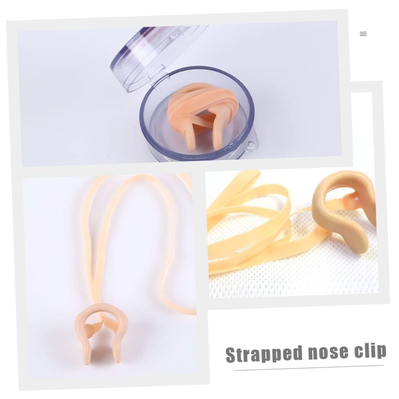 Kisangel Swimming Pack of 4 Sturdy Nose Protection Wear-Resistant Clips