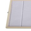 100PCS Biology Glass Prepared Microscope Slides Specimens Wooden Slide Storage