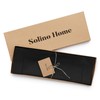 Solino Home Black Linen Placemats Set of 4 – 100%