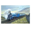 A4 4498 Sir Nigel Gresley Railway Steam Train Blank Birthday
