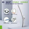 OEM QUALITY 26" + 19" PARRATI Premium All-Season White Windshield