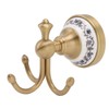 Wall Mounted Bathroom Coat Hook Beautiful Decorative Elegant Clothing Robe