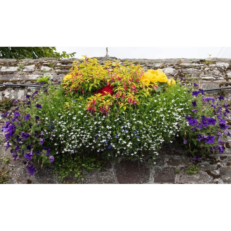 16" natural jute hanging basket liner pack of 2