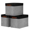 DULLEMELO Fabric Storage Bins - Decorative Large Baskets for Home