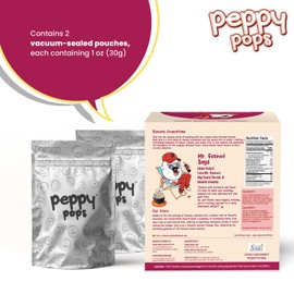 Peppy Pops | PACK OF 6, Creamy Onion Fox Nuts 2 oz (57 gm) – Roasted Makhana Snack – Crunchy Gluten-Free Foxnuts – Healthy Snacks Low Calorie, High Protein Indian Snack-Kids & Adult Friendly By Pride of India