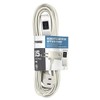 Prime EC870615 15-Foot 16/2 SPT-2 Remote Switch Cord, White