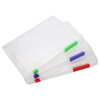 XM-ZHHY Plastic File Box A4 - Pack of 3 Waterproof