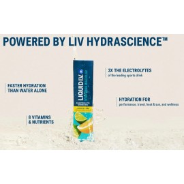 Generic I.V. Hydration Multiplier, 30 Individual Serving Sticks, Lemon Lime