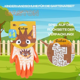 Rostaing gaston-it6-8 Children Hedgehog. Waterproof Palm Grip Glove Wrist Leash, Orange, 24 x 11.5 x 1.5 cm