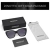 ZENOTTIC Polarized CatEye Sunglasses Women: Oversized Square Sunglasses for Woman