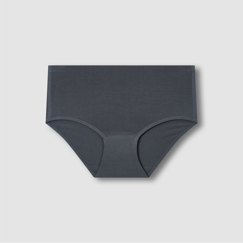 JAJU [JAJU] Women's Modal No-Line Hip Hugger Panty 3-Pack_Lemon