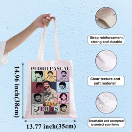 WZMPA Pedro Tote Bag Pedro Fans Gifts Pedro Tour Reusable Grocery Bag Pedro Merch (Pedro Tour TG)