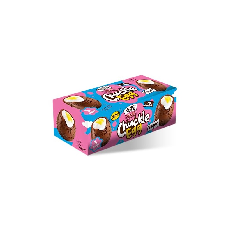Mummy Meegz - Vegan - Chuckie Egg Multipack (3x38g) 114g