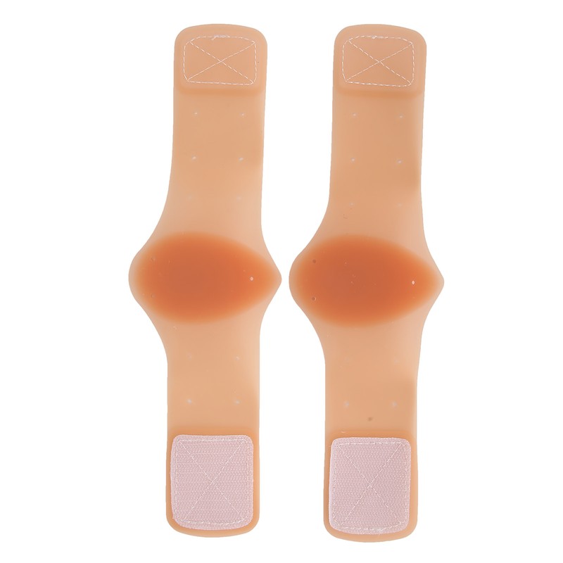 2 Pairs Arch Pad Adhesive Support Silicone Insole Elastic Flat