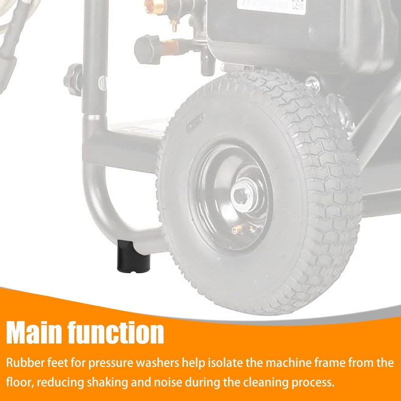 Pressure Washers Rubber Feet - for Most Brands of Gas
