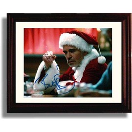 Billy Bob Thornton Autograph Promo Print - Bad Santa - Framed 8x10