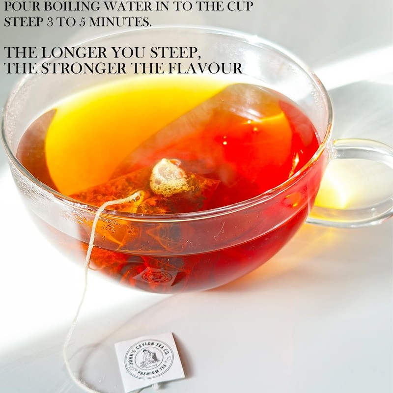Ceylon English Breakfast Tea Bags - Classic Morning Blend FBOPF1