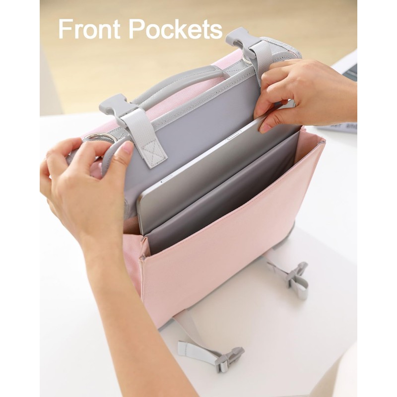 Banero 3" D-ring Zipper Binder with 700+ Sheets Capacity, 3-ring