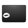 World Design Lips Kiss Silhouette Notebook Car Laptop 5.5" (White)