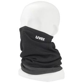 uvex Loop Thermal Tube Scarf – Breathable – Warm Fleece Material – Black – One Size