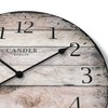 Cander Berlin MNU 7330 Vintage Wall Clock MDF with Silent