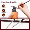 Kolinsky Sable Fine Detail Paint Brushes - 3pcs Detail Paint