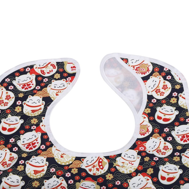 Adult Bib for Elderly Washable Bib Reusable Waterproof Clothing Protector