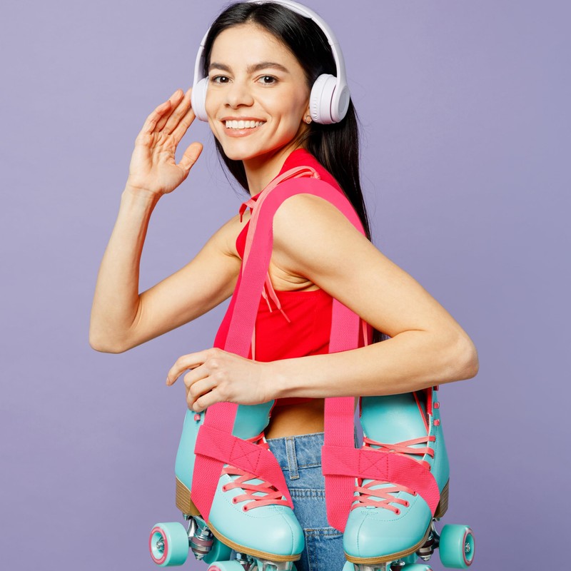 TIXIPEM Roller Skate Leash [1Pcs] - Adjustable Ski Boots Carrier