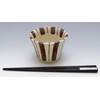 Utsuwararu-an Soba Inokuchi, Teppukusa 3.5 inches (9 cm), Mino Ware,