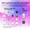 OREiN Matter Smart Light Bulb, Smart Light Bulbs Work with